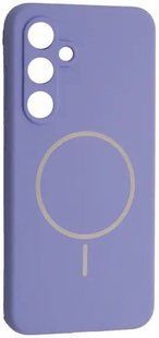Чохол Silicone Case MagSafe для Samsung S25 Plus Elegant Purple 2933-1 фото