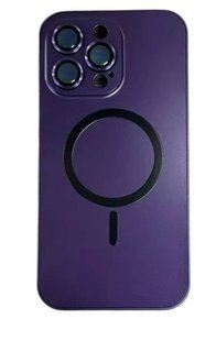 Metal Case 2in1 Magsafe iPhone 14 Pro Max Deep Purple 2847-1 фото