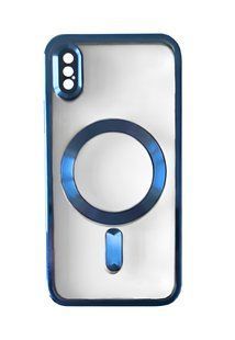 Чохол Shining with MagSafe на iPhone X,Xs Blue 2824-1 фото