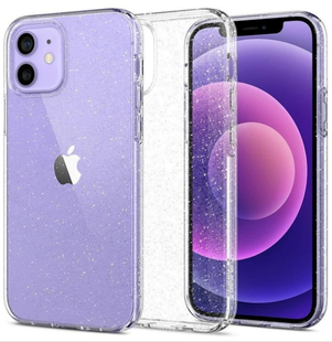 Чохол прозорий блискучий iPhone 12 Mini 200-0 фото