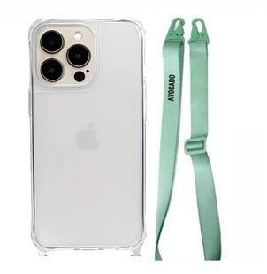Чохол Armored з ремінцем Crossbody для iPhone 13 Pro Avocado 1481-15 фото