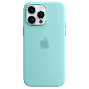 Silicone Case FULL iPhone 15 Sea blue 1674-41 фото