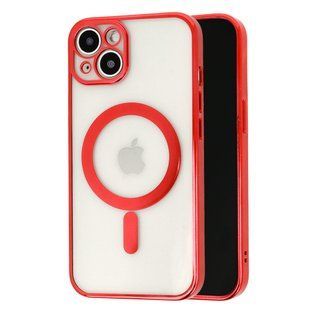 Чохол Shining with MagSafe на iPhone 15 Red 1854-6 фото