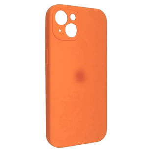Чохол Silicone case Full + Camera NO LOGO iPhone 13 Orange 4211-8 фото