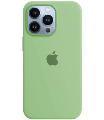 Silicone Case FULL iPhone 14 Pro Mint 129-0 фото
