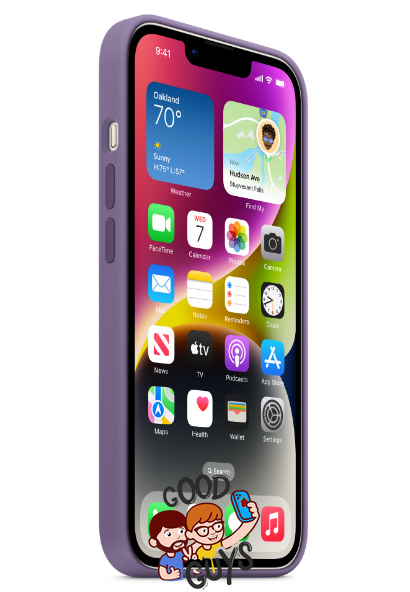 Чохол Silicone Case 1:1 для iPhone 14 Plus Iris 1003-10 фото