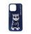 Чохол Nimmy Case Rich Pat для iPhone 15 Pro Cat Blue 2622-8 фото