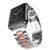 Ремінець Steel Band 3 Beats for Apple Watch 38,40,41,42mm(10,11S)Silver-Rose Gold 279-4 фото