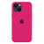 Silicone Case FULL iPhone 13 Mini Barbie pink 123-46 фото