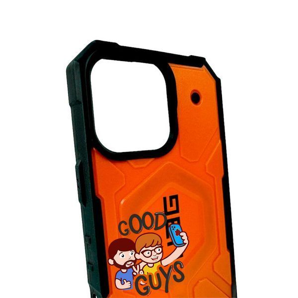 Чохол протиударний UAG Pathfinder з MagSafe для iPhone 15 Plus Orange 2925-5 фото
