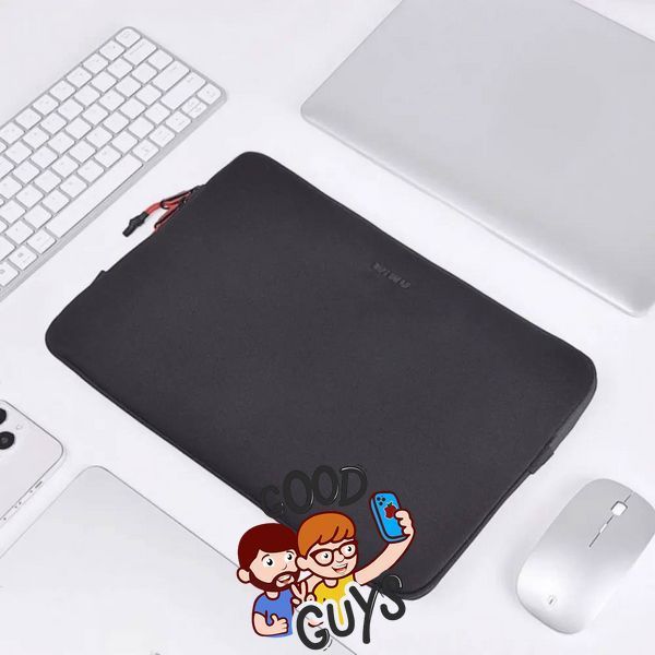Сумка-конверт WIWU для MacBook 14" Skin Armor Sleeve Series Black 2722-1 фото