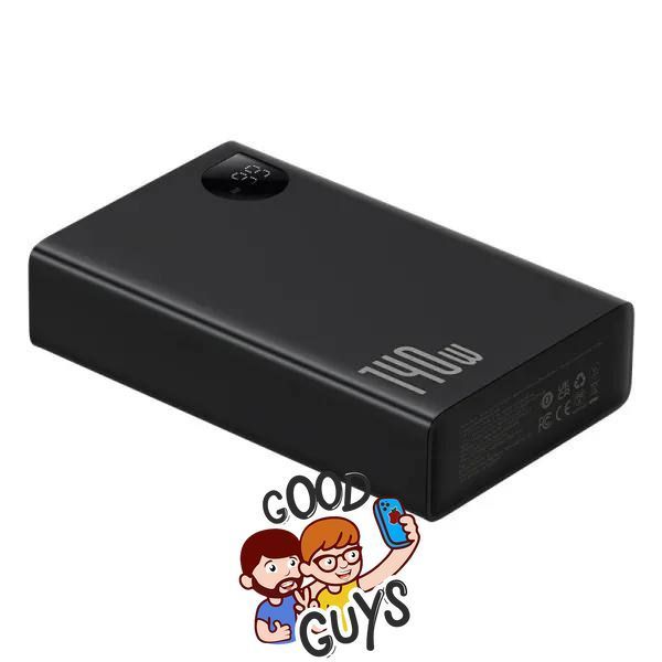 Павер бенк Baseus Adaman Digital Display Fast Charge Power Bank 24000mAh 140W Black 3009-0 фото