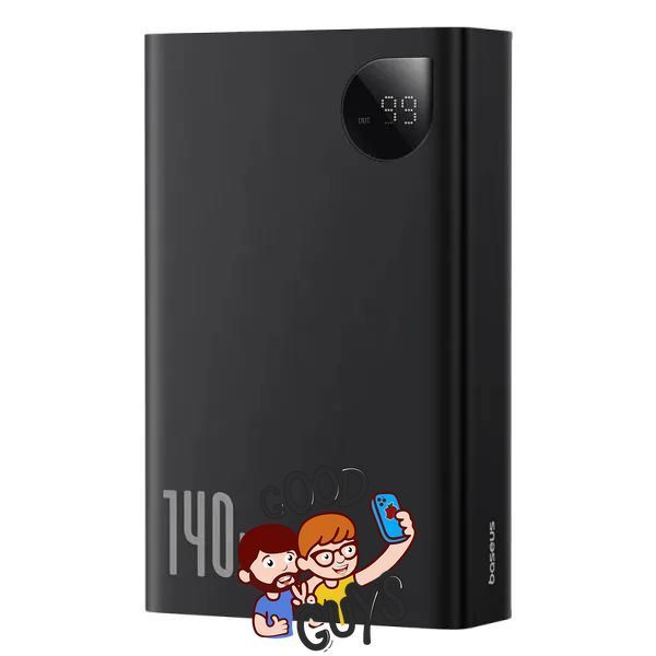 Павер бенк Baseus Adaman Digital Display Fast Charge Power Bank 24000mAh 140W Black 3009-0 фото