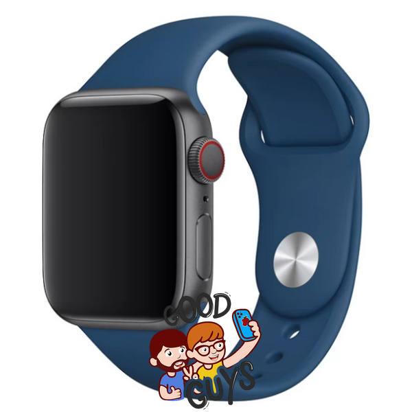 Ремінець Apple Watch Silicone 42,44,45,46mm(10,11S),49mm(ultra 1-3S)Alaskan blue 276-56 фото