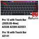 Прозора накладка на клавіатуру для MacBook Pro 13" (2020-2022) / Pro 16" (2019) with TOUCH BAR Return великий 2351-3 фото 2