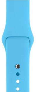 Ремінець Apple Watch Silicone 42,44,45,46mm(10,11S),49mm(ultra 1-3S)Blue 276-15 фото