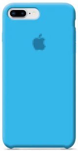 Silicone Case FULL iPhone 7 Plus,8 Plus Blue 113-15 фото