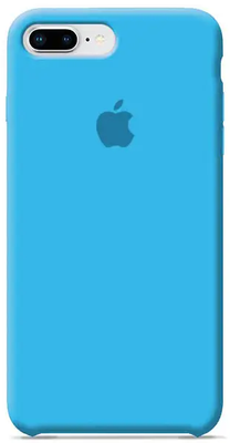 Silicone Case FULL iPhone 7 Plus,8 Plus Blue 113-15 фото