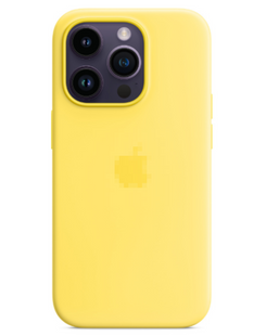 Чохол Silicone Case 1:1 для iPhone 14 Pro Max Canary yellow 1005-11 фото