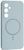 Чохол Silicone Case MagSafe для Samsung S25 Sky Blue 2934-5 фото
