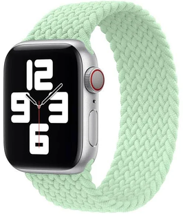Ремінець нейлоновий Braided Solo Loop 42,44,45,46mm(10,11S),49mm(ultra 1-3S)Mint 1170-32 фото