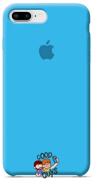 Silicone Case FULL iPhone 7 Plus,8 Plus Blue 113-15 фото