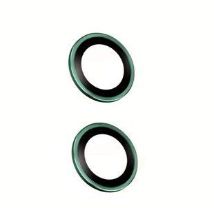 Скло (лінзи) для камери Metal Classic для iPhone 16/16 Plus/17 Dark green 2496-5 фото