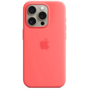 Чохол Silicone Case 1:1 для iPhone 15 Pro Guava 1646-7 фото