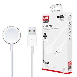 Безпровідна зарядка для Apple Watch XO-CX012 Magnetic Wireless Charger White 2858-1 фото
