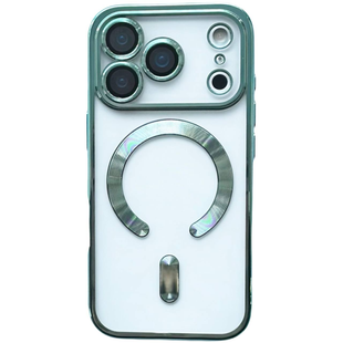 Чохол Shining with MagSafe на iPhone 17 Pro Mint 4067-4 фото