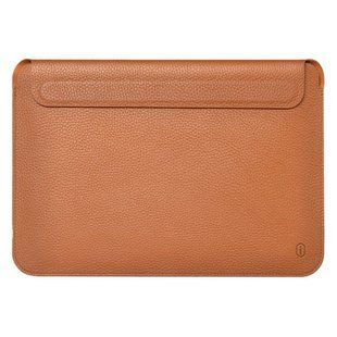 Конверт шкіряний WIWU Skin Pro Geniunie Leather Sleeve для Macbook Pro/Air 13" Brown 2472-1 фото
