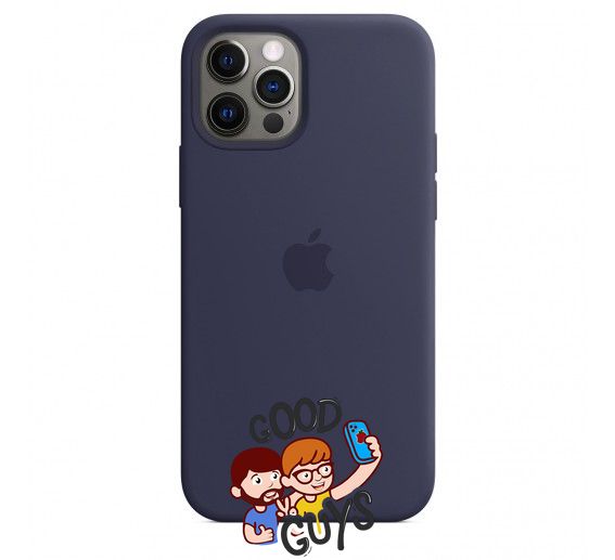 Silicone Case FULL iPhone 13 Pro Max Midnight blue 126-7 фото