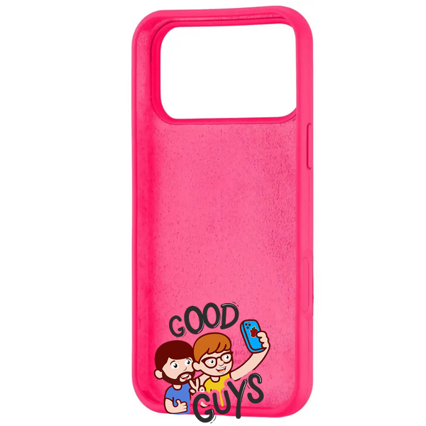 Чохол Silicone case Full iPhone 17 Pro Barbie pink 4017-44 фото