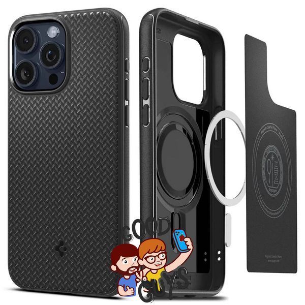 Чохол Spigen Mag Armor with MagSafe для iPhone 16 Pro Black 2585-2 фото