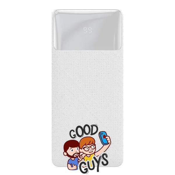 Павер бенк Baseus Bipow Digital Display Power Bank 30000 mAh 15W White 3016-0 фото