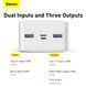 Павер бенк Baseus Bipow Digital Display Power Bank 30000 mAh 15W White 3016-0 фото 8