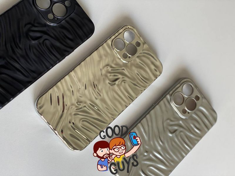 Чохол Textured Metal Case для iPhone 12 Silver 1468-0 фото