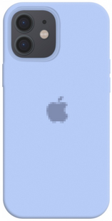 Silicone Case FULL iPhone 12 Mini Lilac 120-4 фото