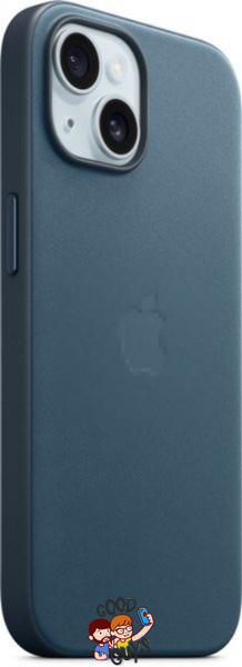 Чохол FineWoven with MagSafe для iPhone 15 Pacific Blue 1897-3 фото
