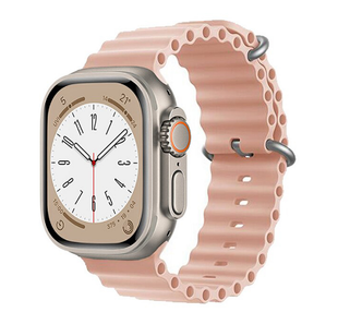 Ремінець Ocean Band 42,44,45,46mm(10,11S),49mm(ultra 1-3S) Pink Sand 288-15 фото