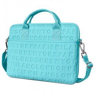 Чохол-сумка WIWU для ноутбуку 13"/14" Cosmo Slim Series Blue 2613-3 фото