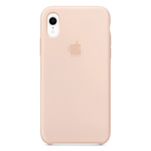 Silicone Case FULL iPhone XR Pink sand 116-18 фото