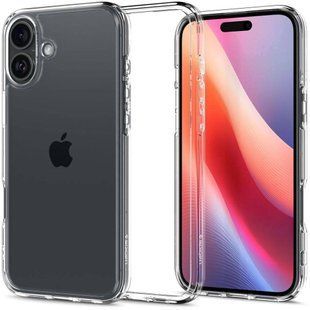 Чохол прозорий Spigen Neo Hybrid Crystal iPhone 16 Прозорий 2566-0 фото