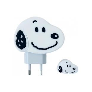 Захисний чохол для блоку + кліпса для кабелю Snoppy dog 2148-7 фото