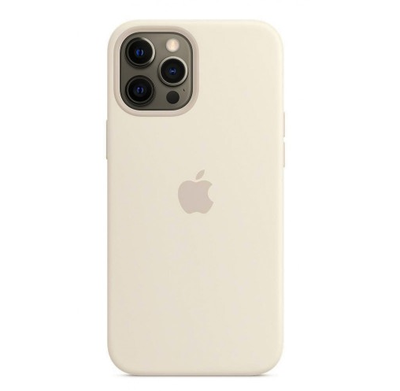 Silicone Case FULL iPhone 14 Pro Antique white 129-10 фото