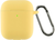 Чохол для AirPods 1/2 з карабіном Yellow 264-9 фото