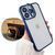 Crystal case Camera stand для iPhone 15 Pro Max Dark Blue 2095-2 фото