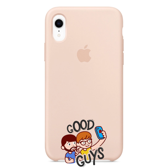 Silicone Case FULL iPhone XR Pink sand 116-18 фото