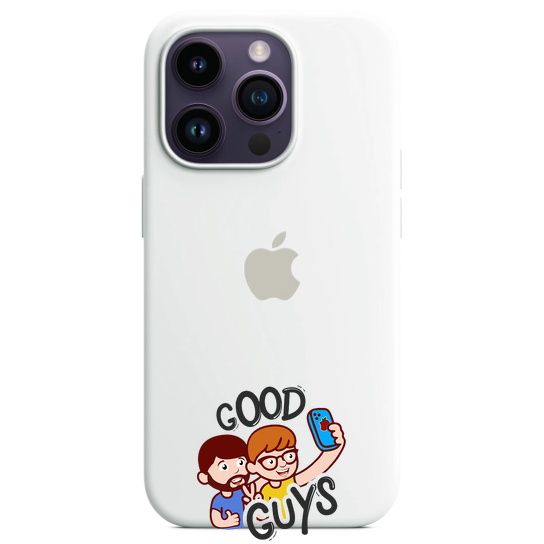 Silicone Case FULL iPhone 13 Pro Max White 126-8 фото