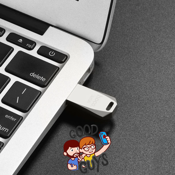Флеш-накопичувач USB HOCO UD4 Intelligent high speed 32Gb Silver 4326-1 фото